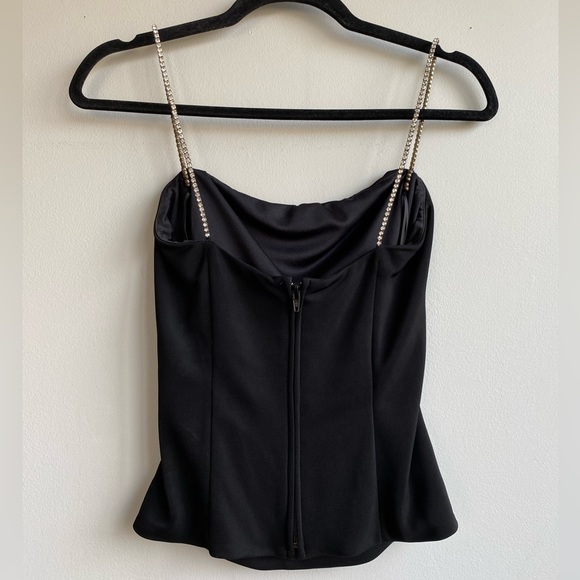 CLEARANCE✨ Vintage Y2K Style JS Collections Rhinestone Strap Tank Top - Picture 3 of 9